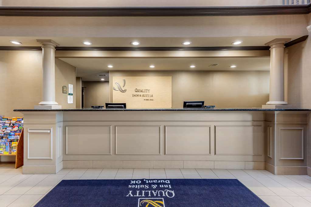 Quality Inn & Suites Durant Interior foto